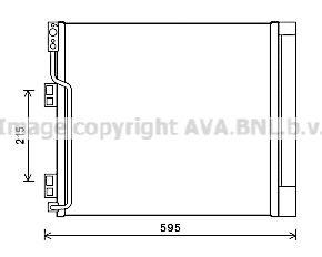 AVA QUALITY COOLING Конденсатор, кондиционер DN5355D